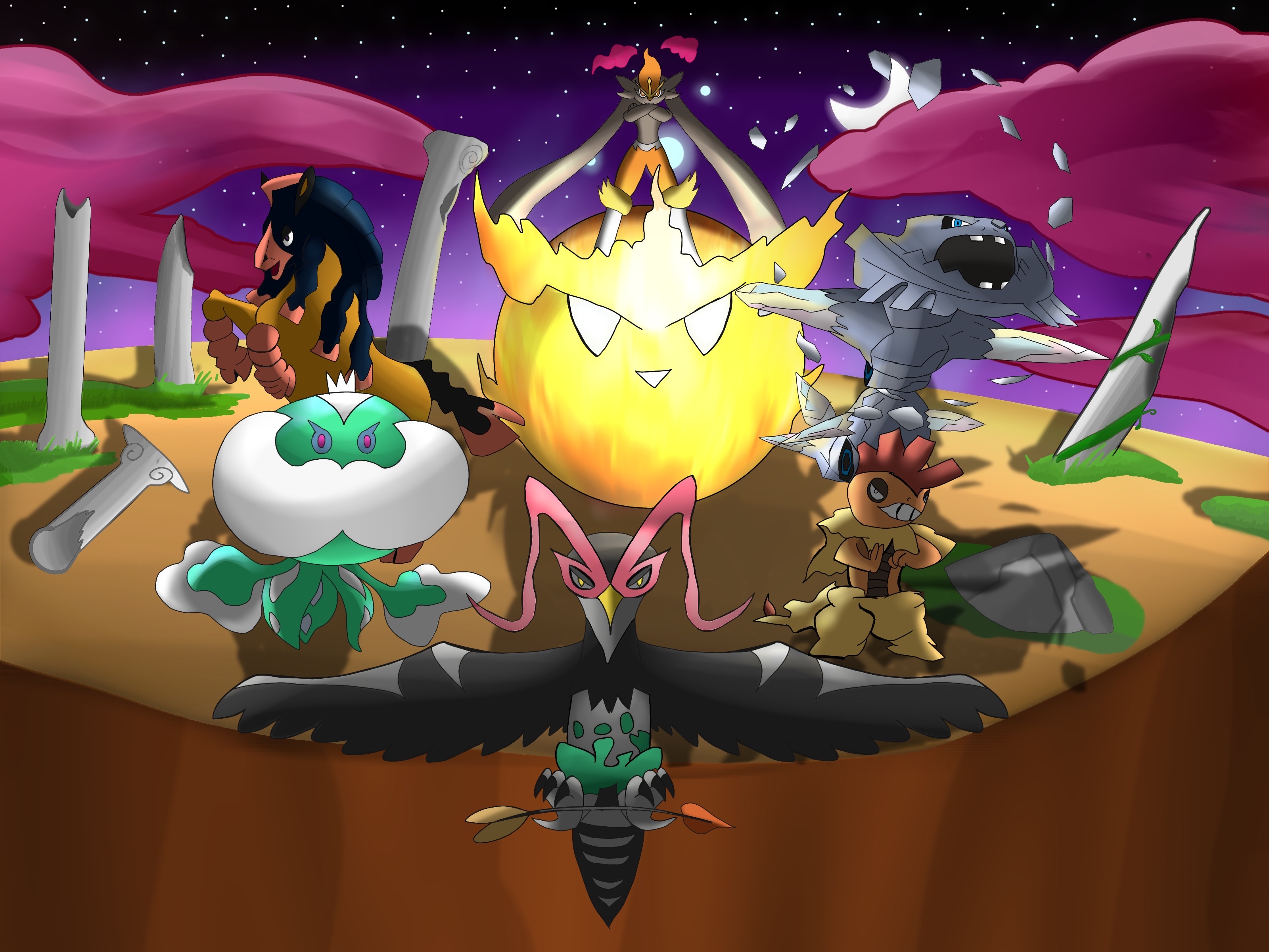 Pokerogue Team in Endless mode by evo-revo on DeviantArt