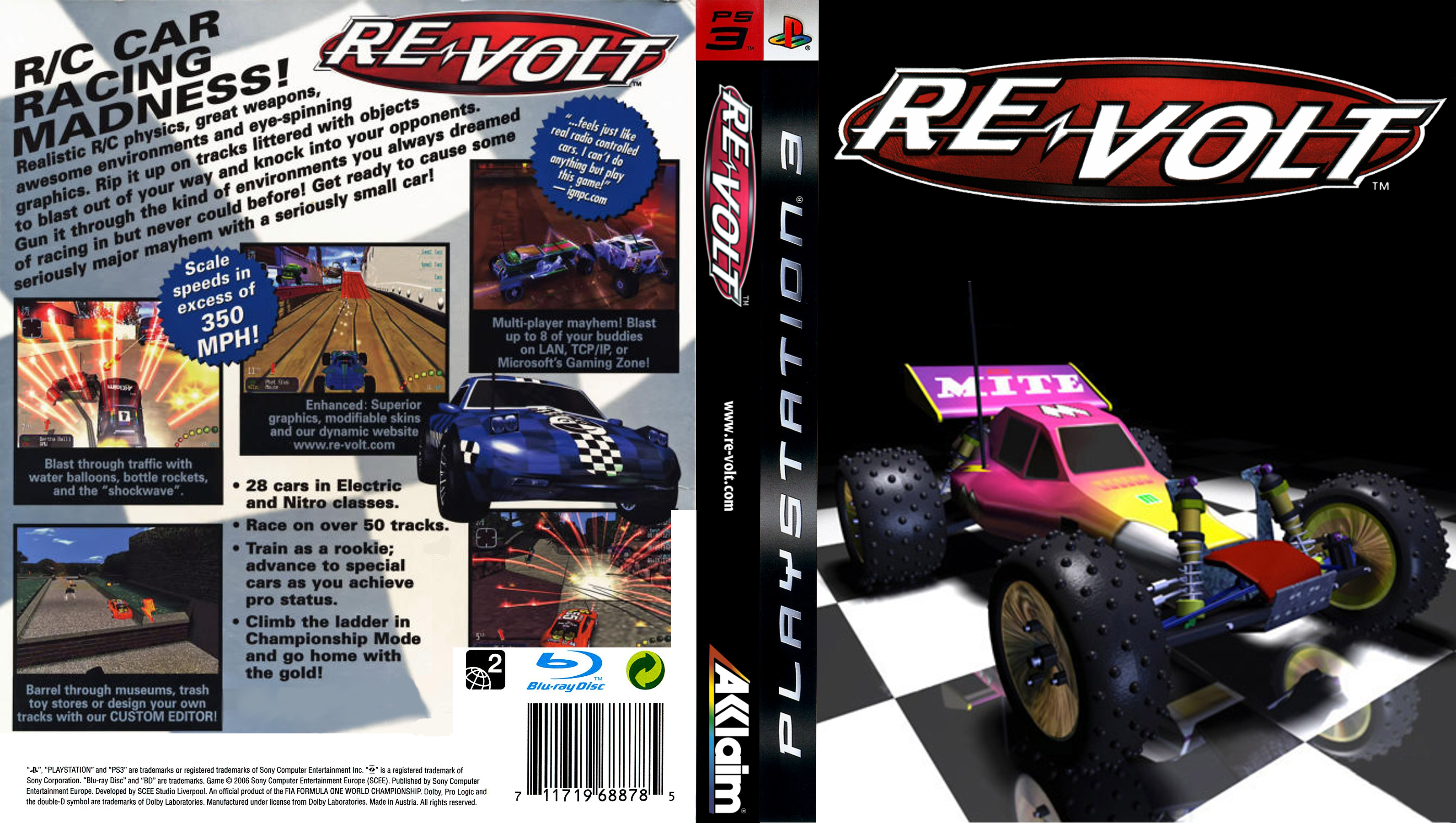 Re-Volt PS3 Boxart