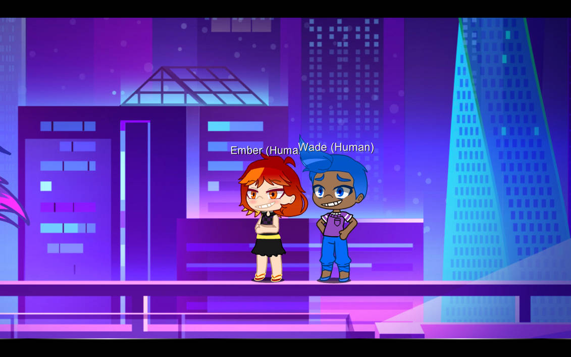 Ember And Wade As A Human by OliviaRoseSmith on DeviantArt