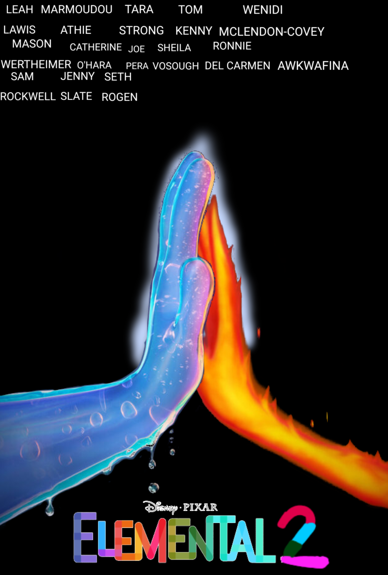 Elemental 2 (Poster Fanmade With Cast Voice Actor) by OliviaRoseSmith ...
