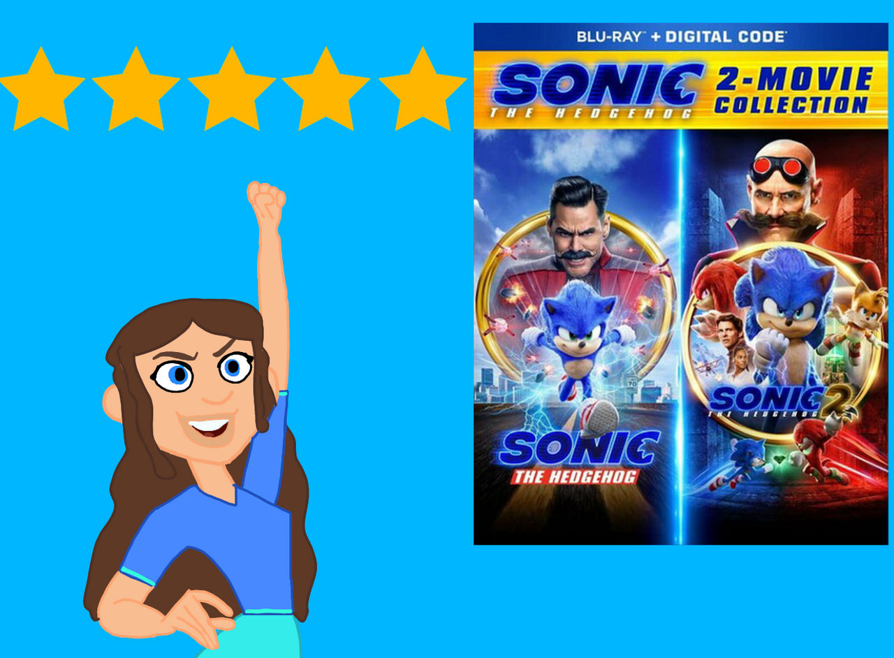 2 DVDs - Sonic 1 e 2 - O Filme