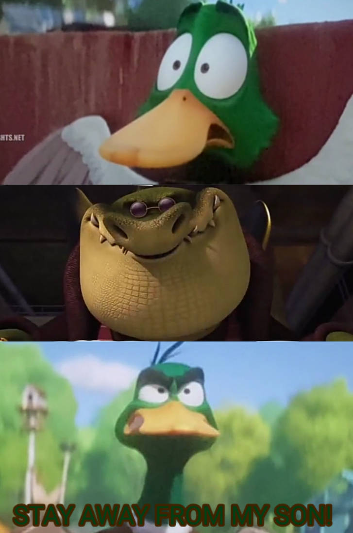Mack Mallard Protects Dax Mallard From Mr. Big by OliviaRoseSmith on ...
