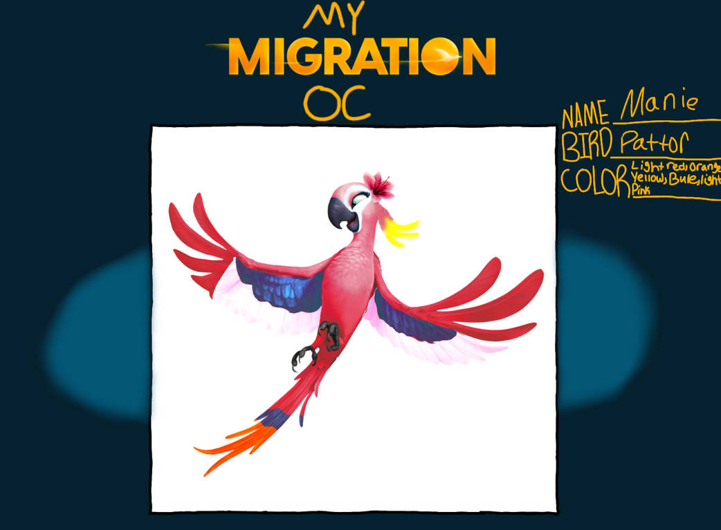 My Migration OC Manie by OliviaRoseSmith on DeviantArt