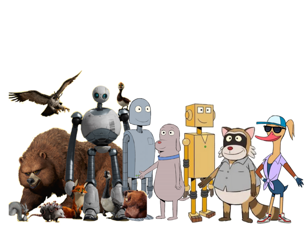 Animal Rascal Face Roz, ROBOT, DOG, Tin, Rascal, Duck And Animals by OliviaRoseSmith on ...