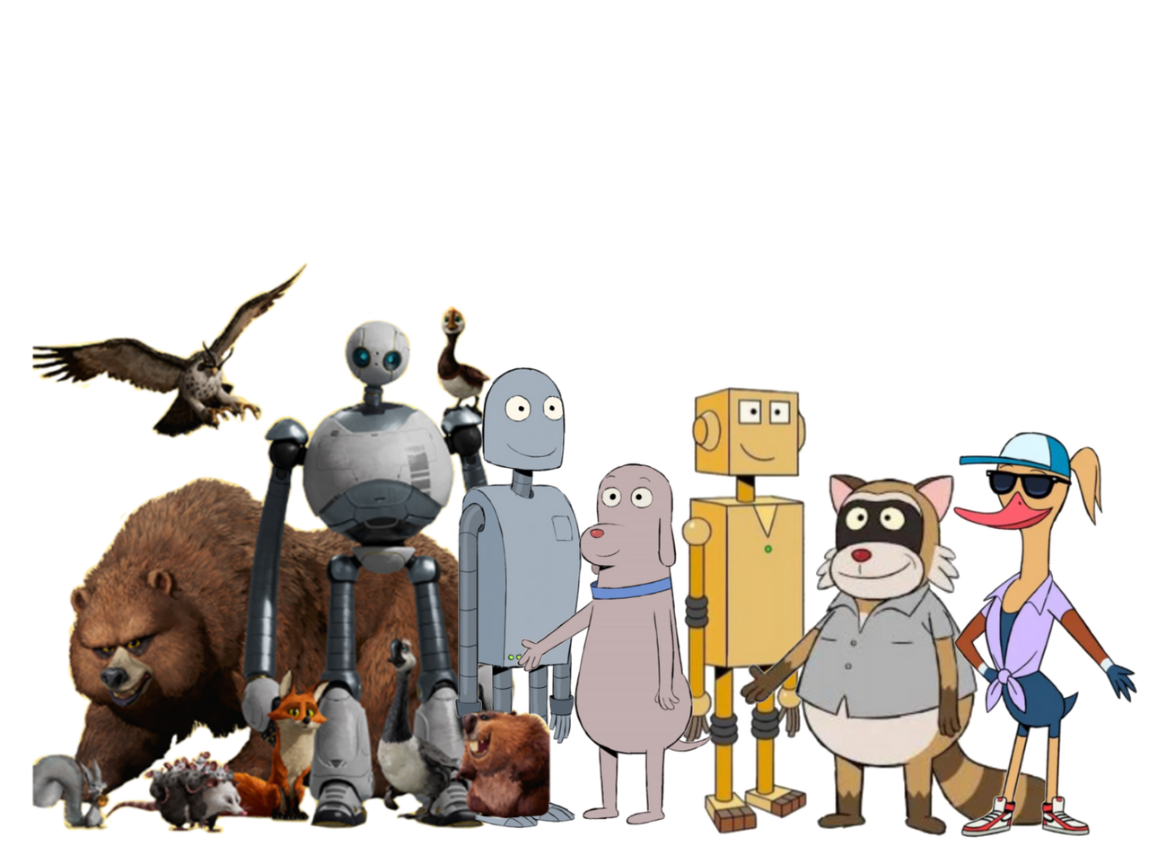 Robot Roz Draw Duck Roz, ROBOT, DOG, Tin, Rascal, Duck And Animals by OliviaRoseSmith on ...