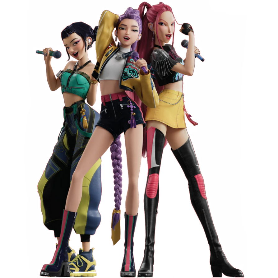 Huntrix Riting Huntrix by OliviaRoseSmith on DeviantArt