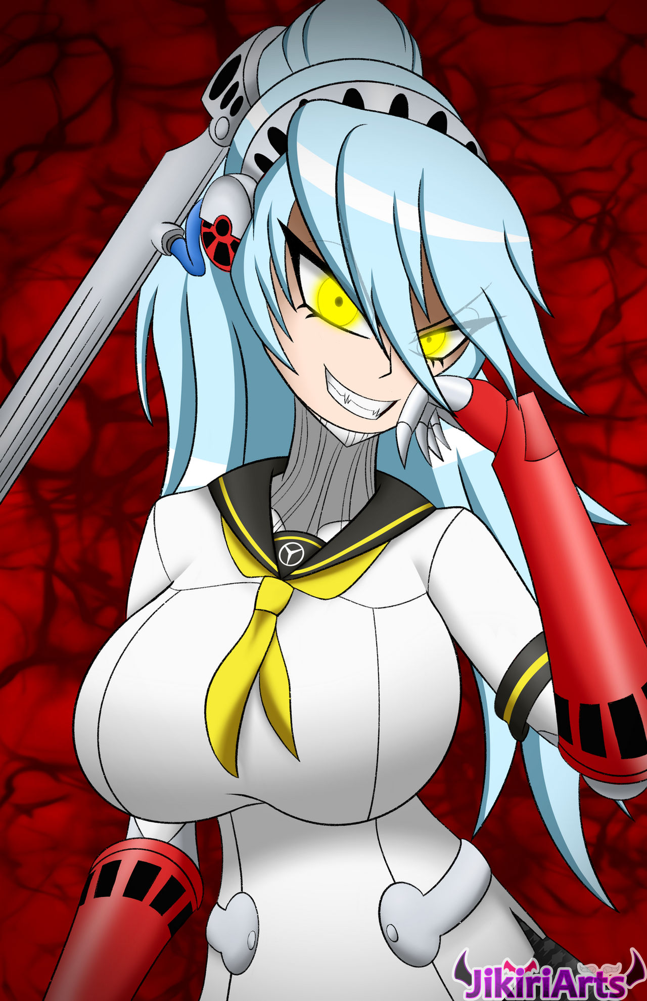 Shadow Labrys Meme Shadow Labrys Redraw by JikiriArts on DeviantArt
