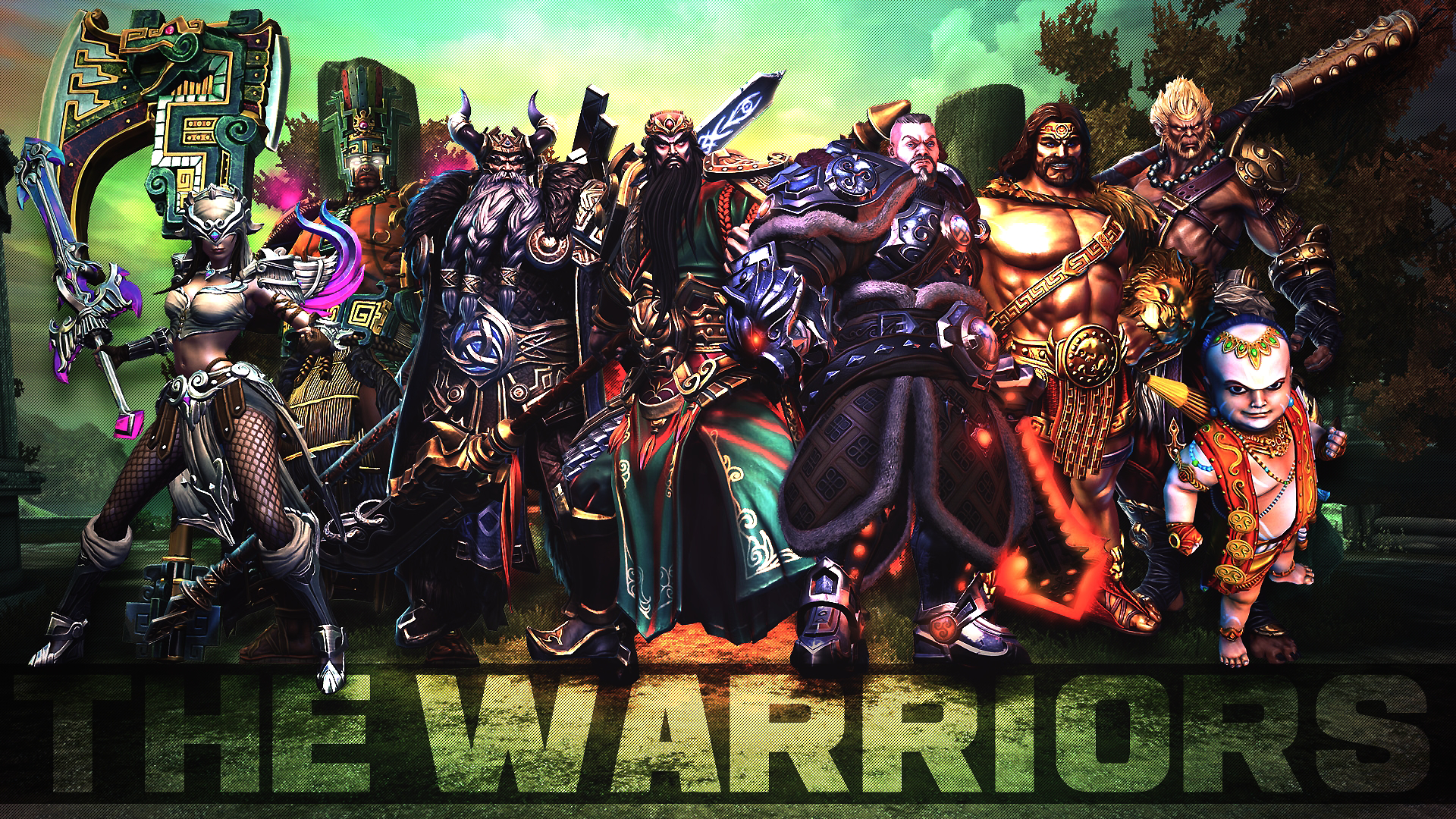 SMITE - The Warriors (Wallpaper HD)