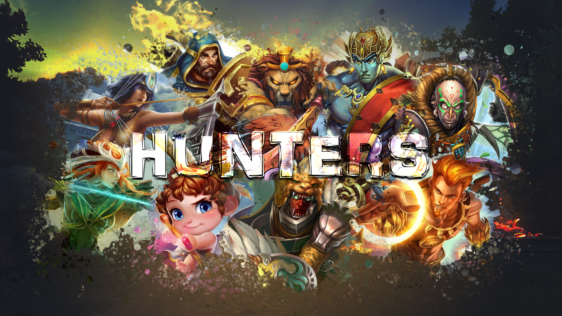 SMITE - Hunters Wallpaper (Rama Edition)