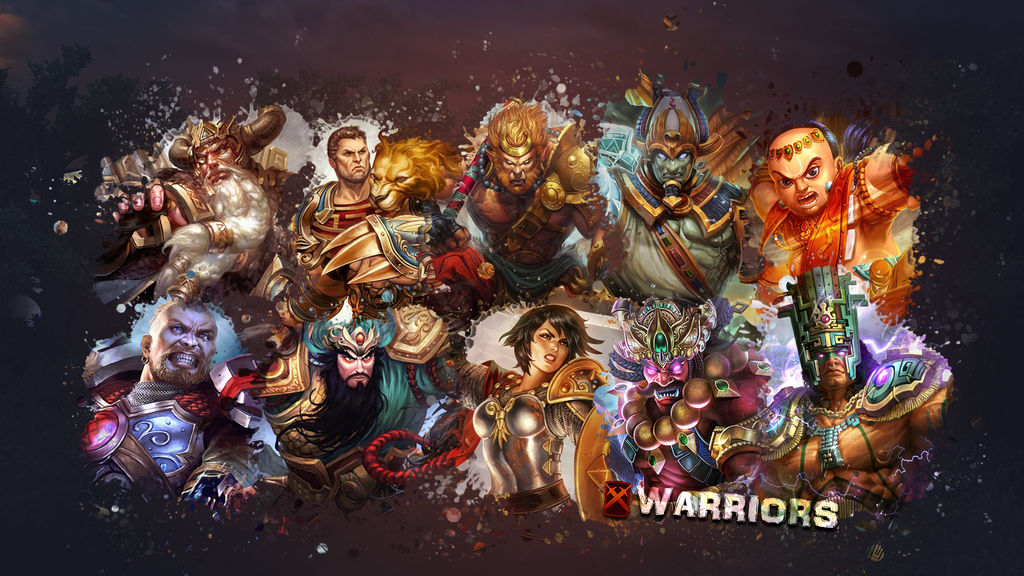 SMITE - Warriors Wallpaper (Ravana Edition) by Getsukeii on DeviantArt