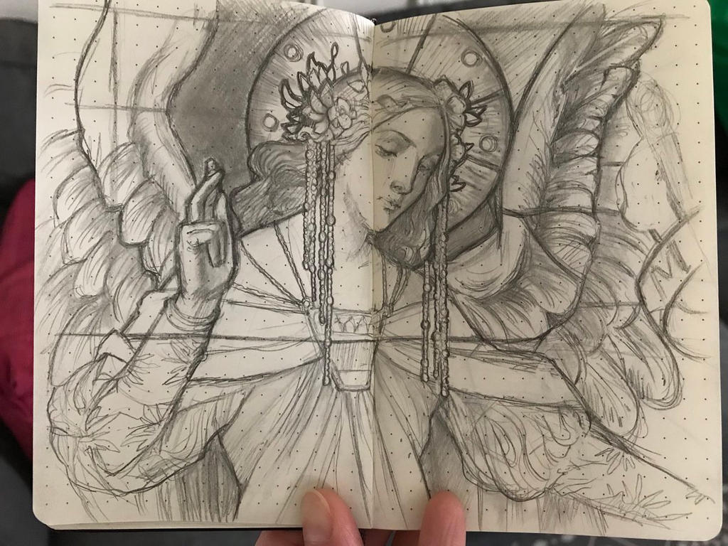 Sketchbook drawing by DianaVanDamme on DeviantArt