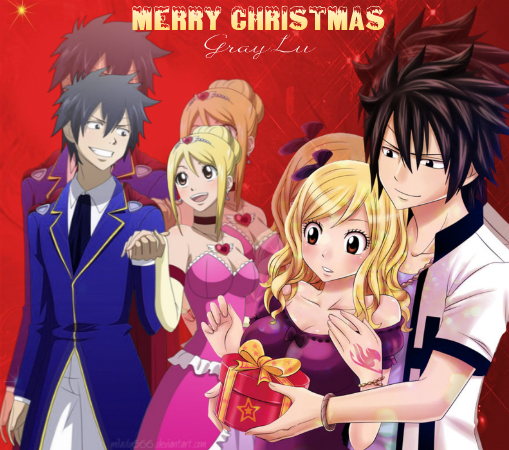 Merry Christmas ~ GrayLu (Gray x Lucy)