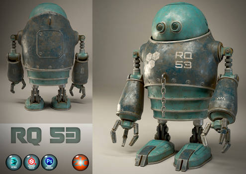 Robot RQ 53 blue