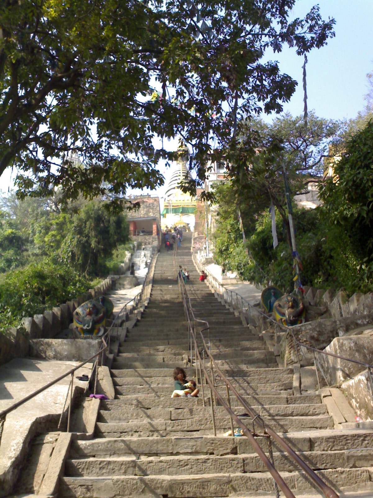 Stairway to Swyambhu