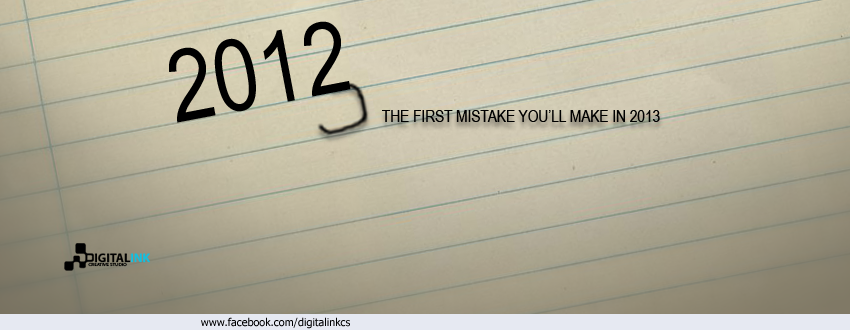 First Mistake in 2013