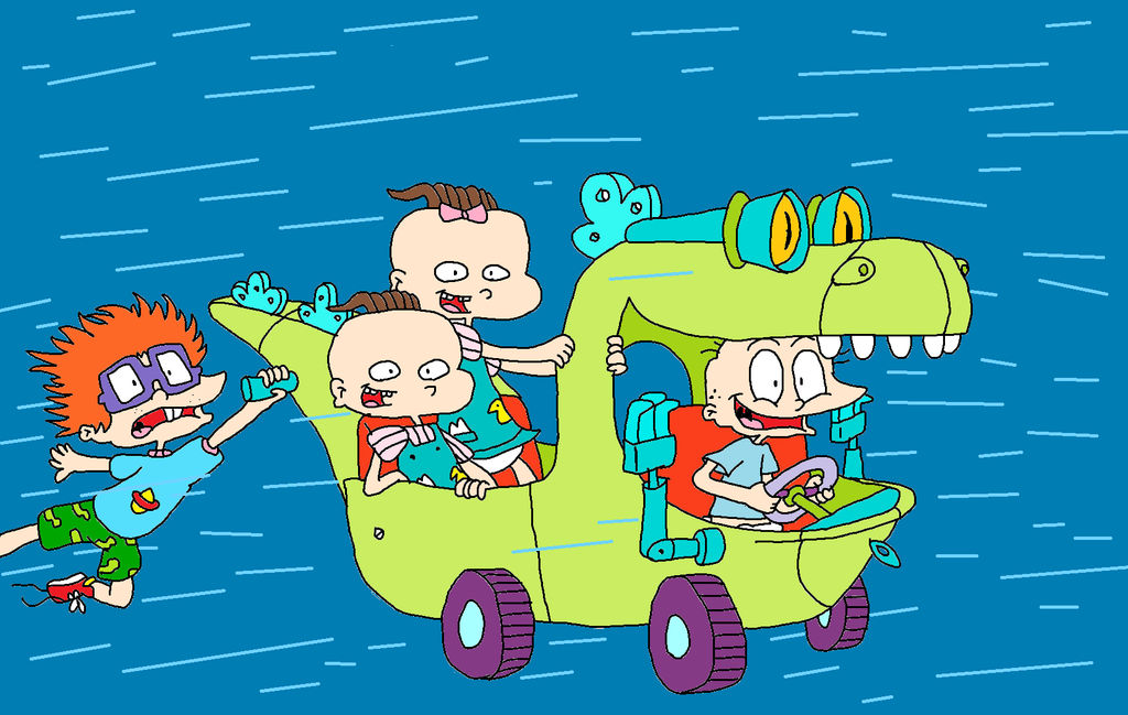 Rugrats Riding Raptor Wild Ride!!! by RugratsFan2012 on DeviantArt