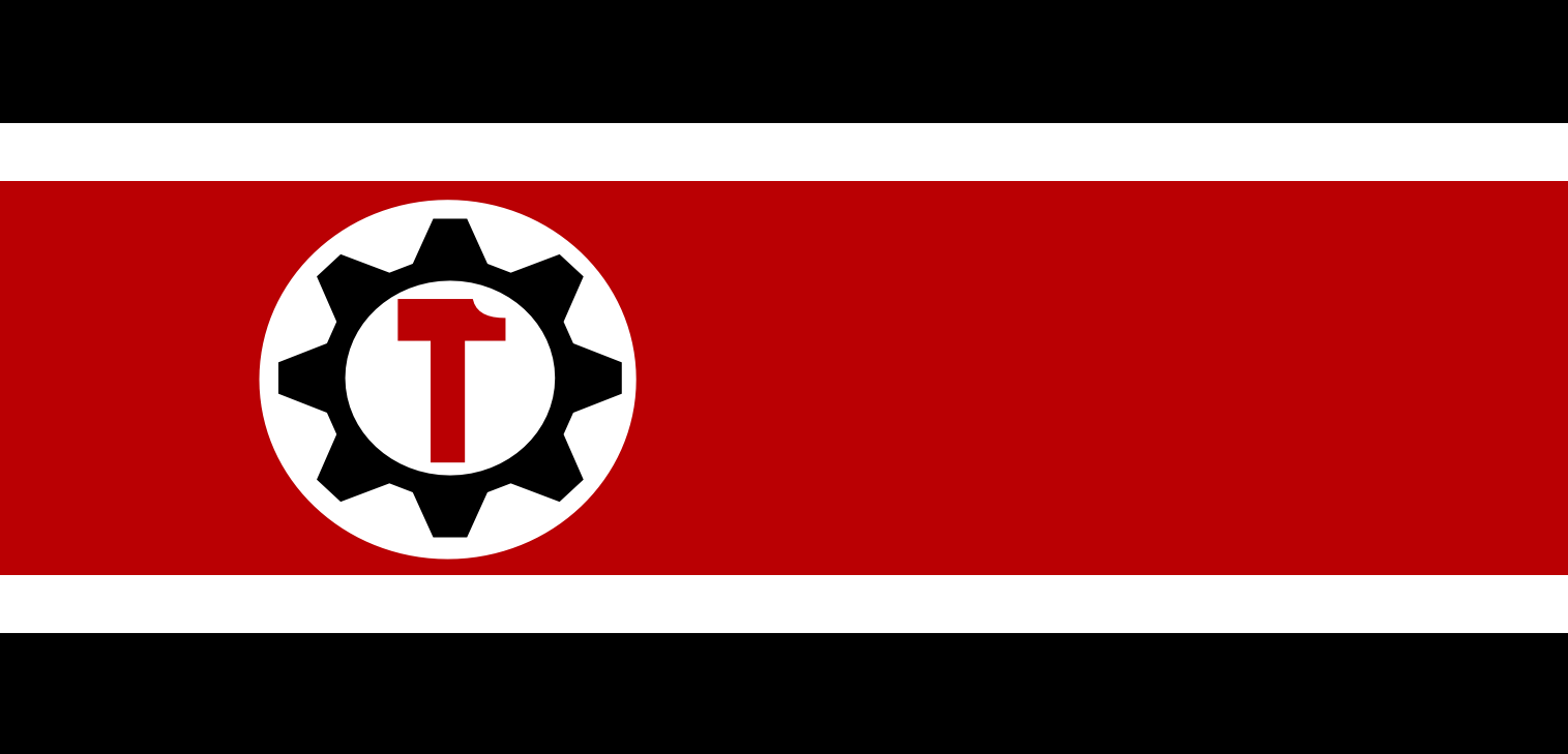 The Official Flag of the Peoples' Workers Party