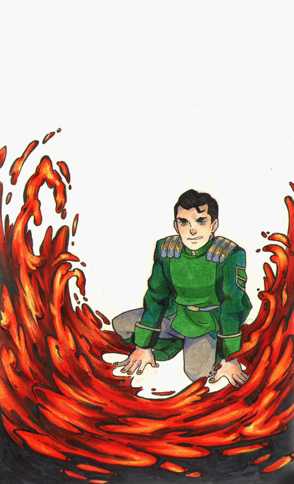 magma bending by matrena17 on DeviantArt