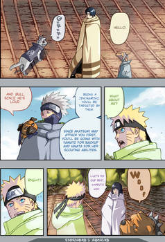 Naruto Manga Page Color