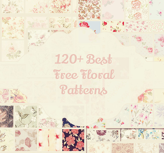 120+ Best Free Floral Patterns