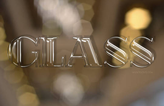 Free Glass Text Effect / Layer Style