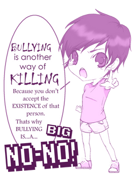 Bullying is a big nono