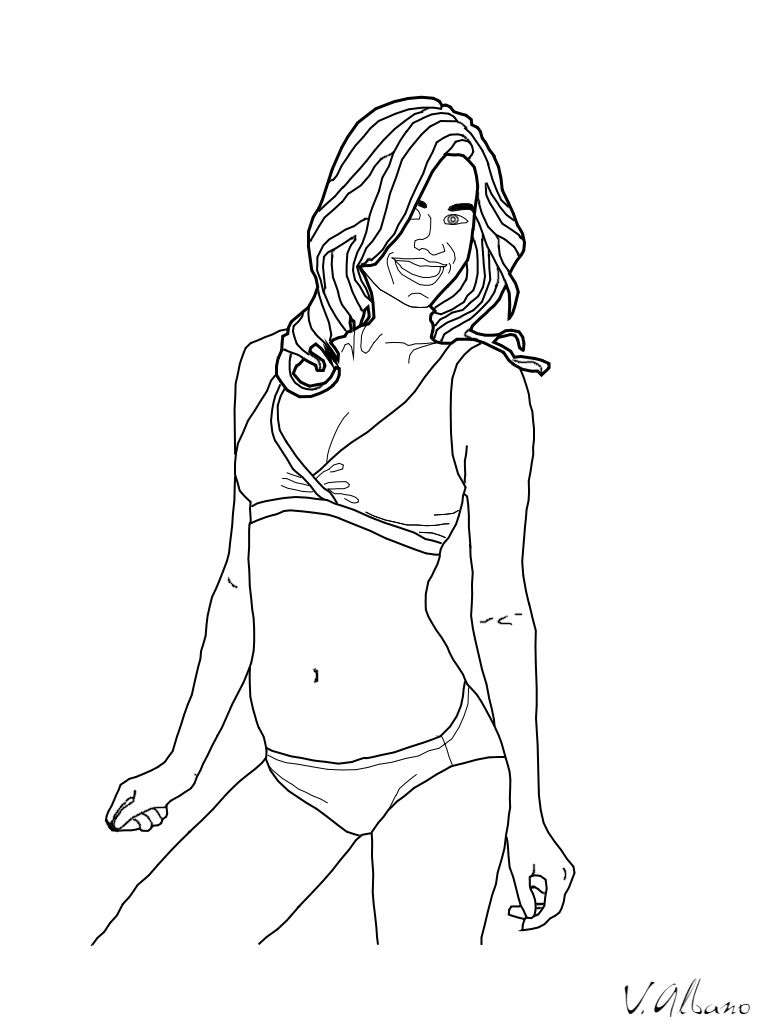 Woman Body Line Art by Viktoria-Lyn on DeviantArt