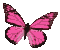 Tiny Pink Pixel Butterfly