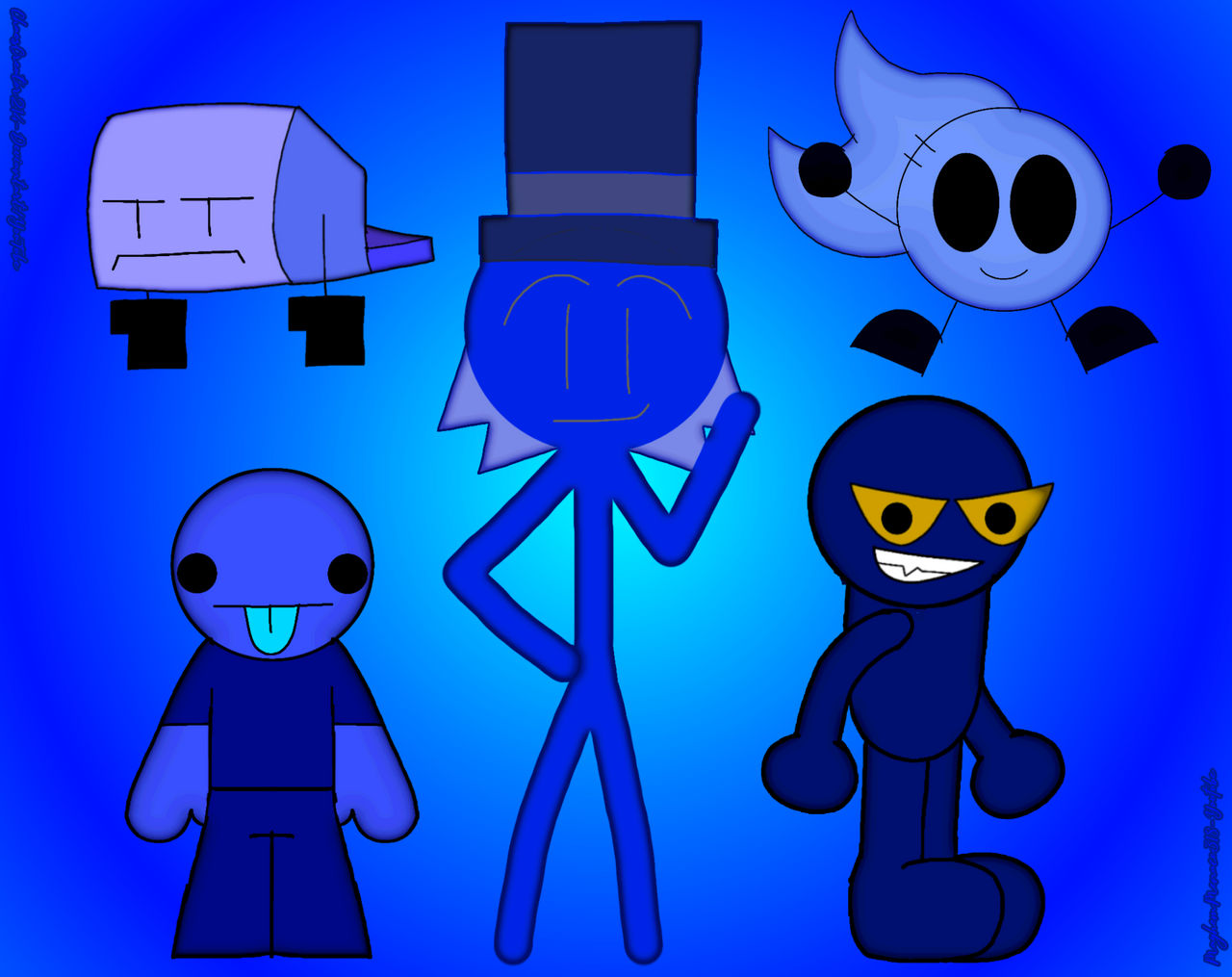 The Color of Multiple Blues (Fanart) by Chaos-Creator-213 on DeviantArt