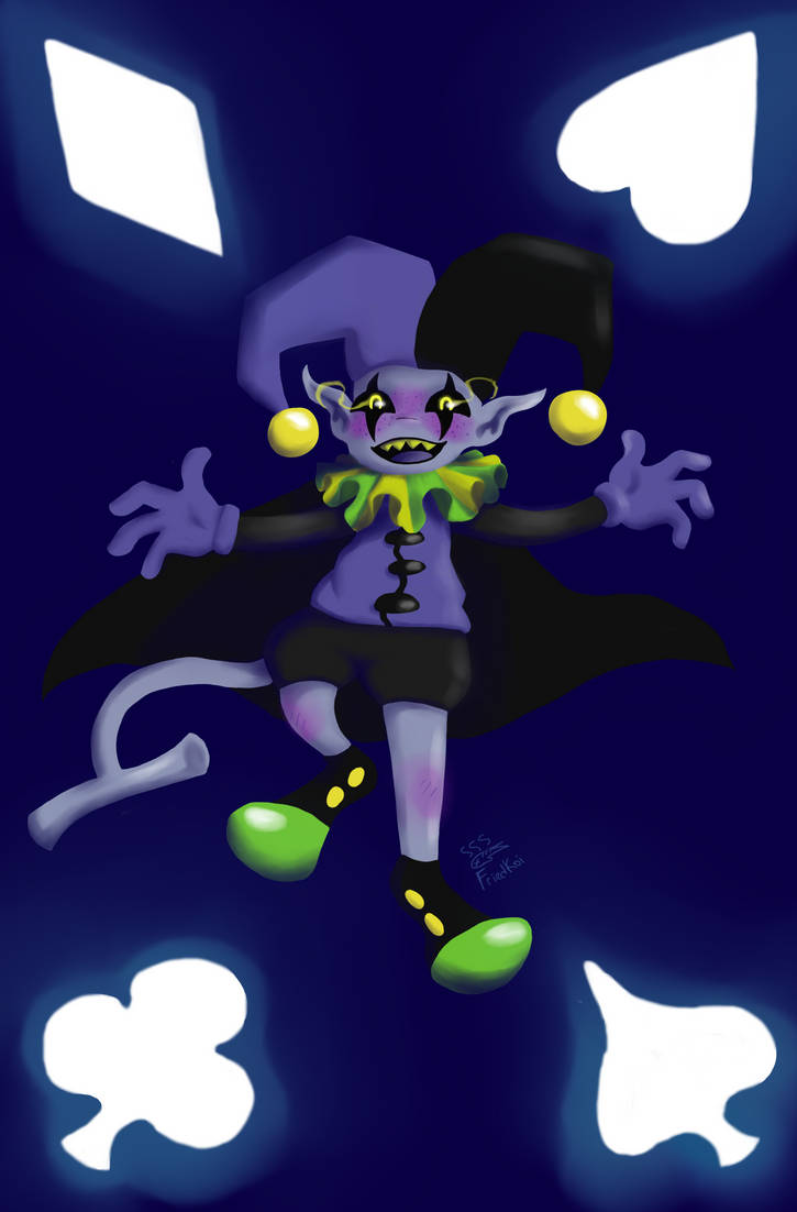 Jevil Fanart by FriedKoi on DeviantArt