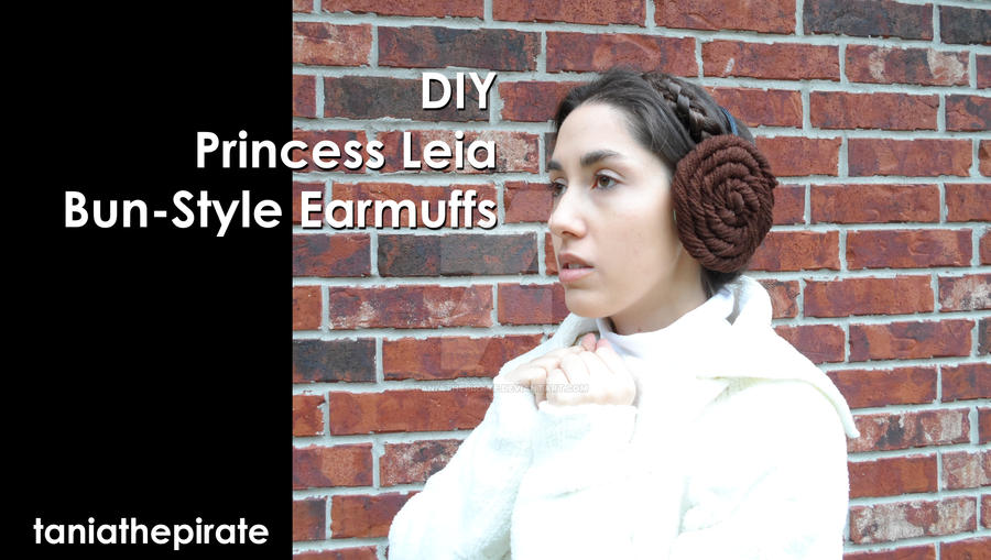 DIY - Princess Leia Bun-Style Earmuffs