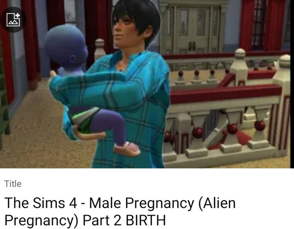 The Sims 4 - Male Pregnancy (Alien Pregnancy) 2 by MpregFanatic197 on
