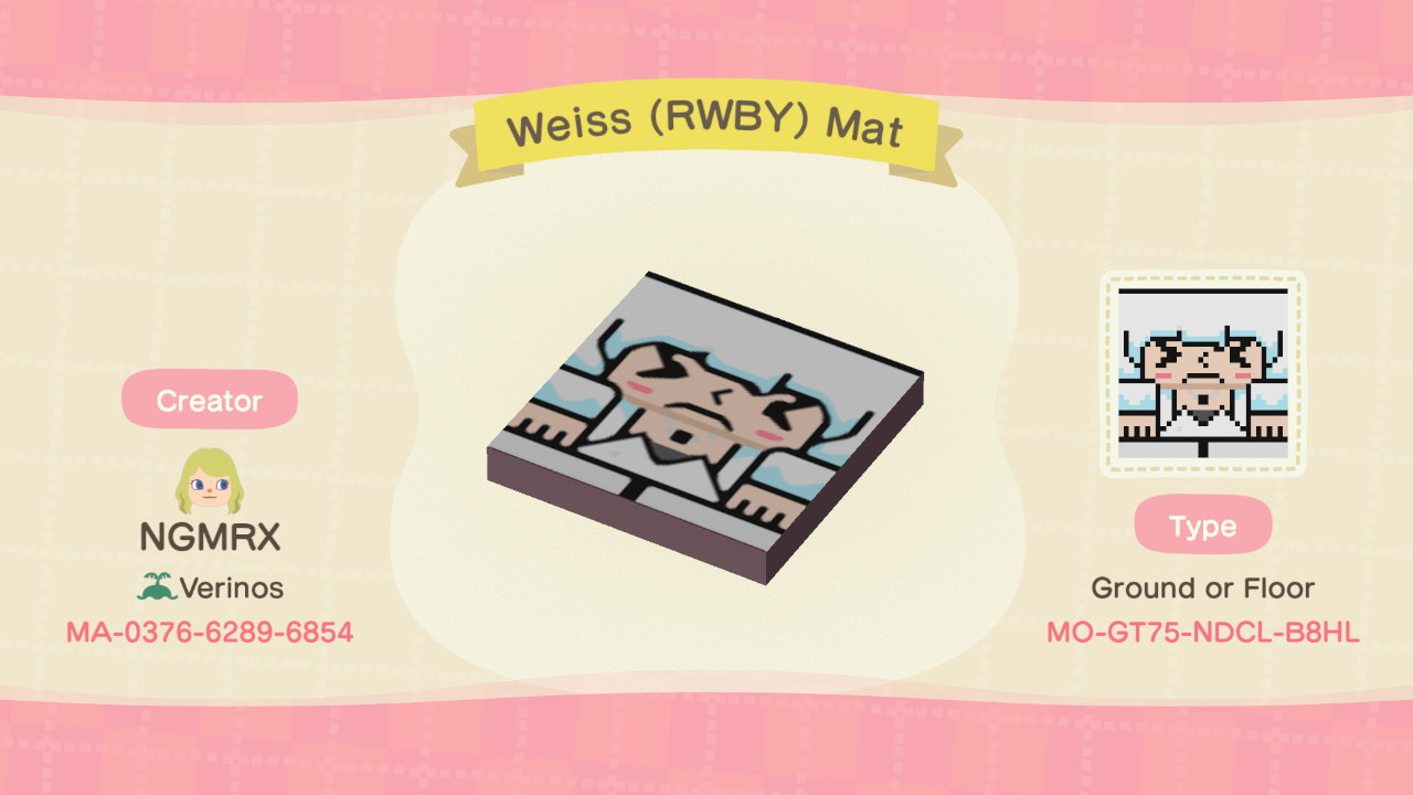 Weiss Mat by NGMRX on DeviantArt