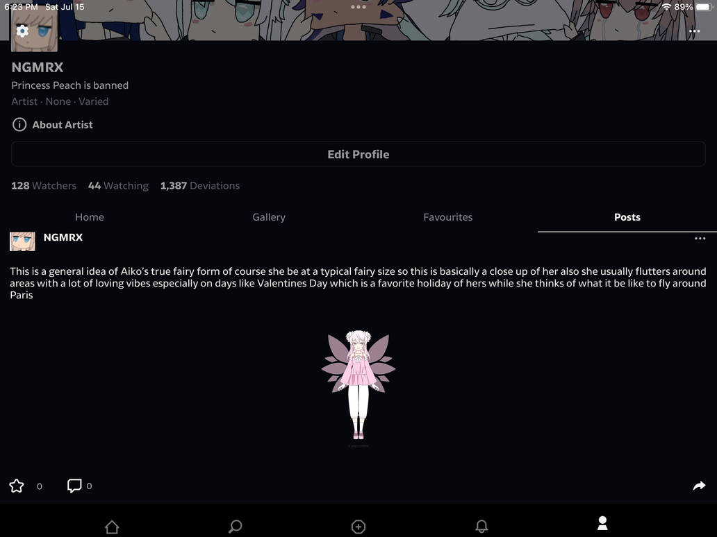 My Post Section Updates by NGMRX on DeviantArt