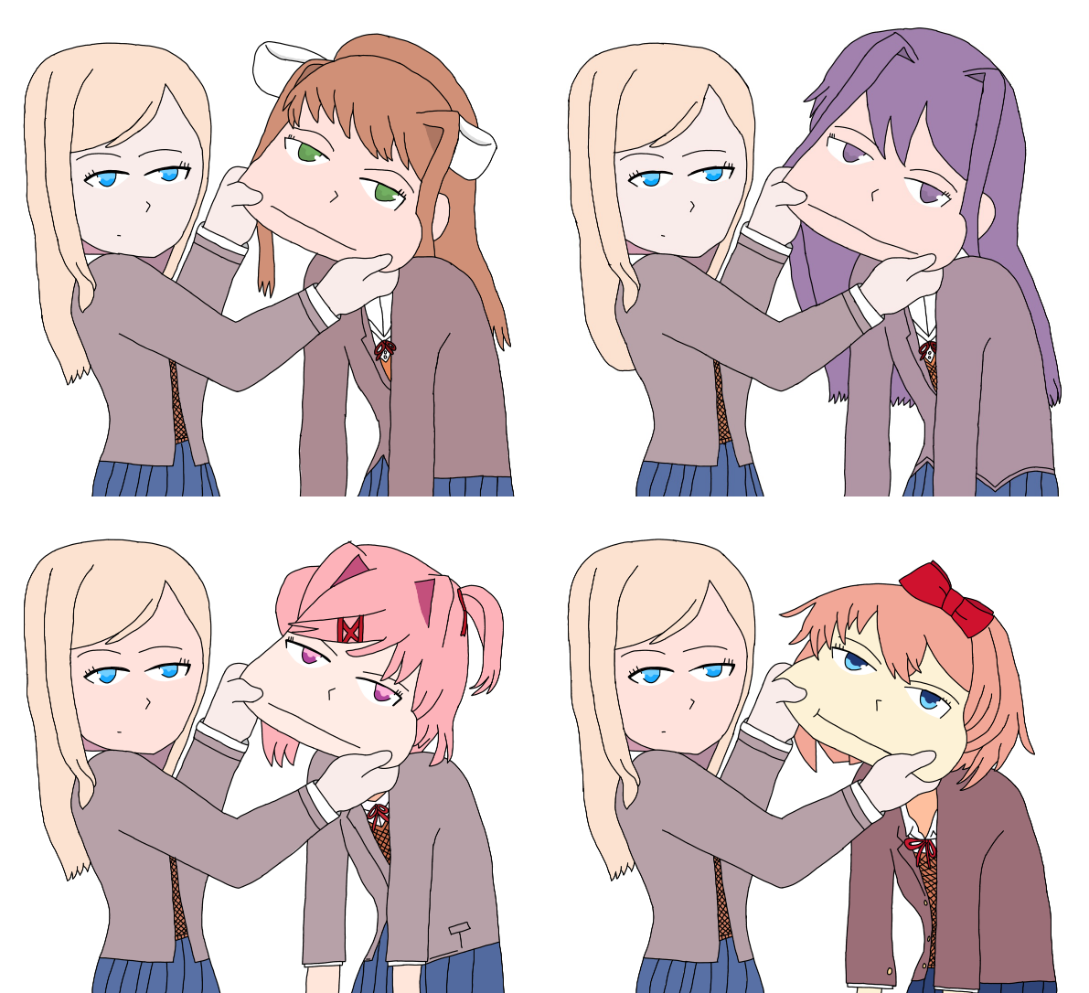 My First Four Days at the Literature Club by NGMRX on DeviantArt