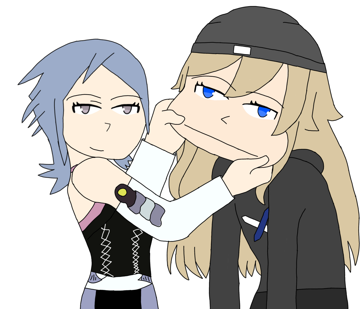 A Cheeky Keyblade Training Session by NGMRX on DeviantArt