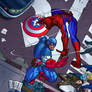 Captain America vs Spiderman