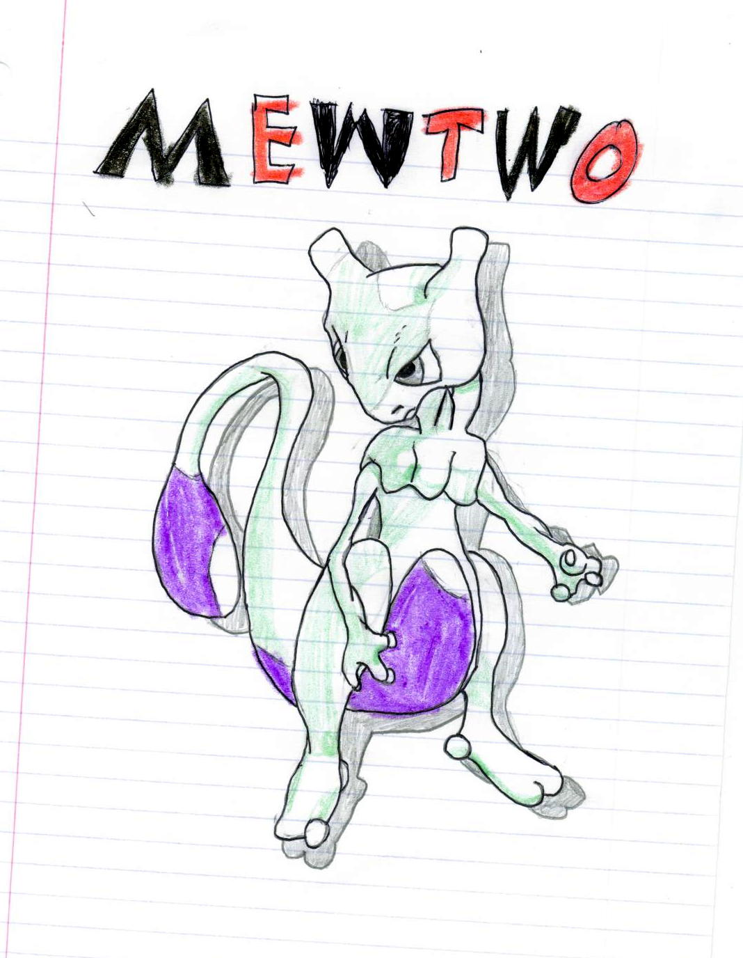 pokemon mewtwo by muzey on DeviantArt