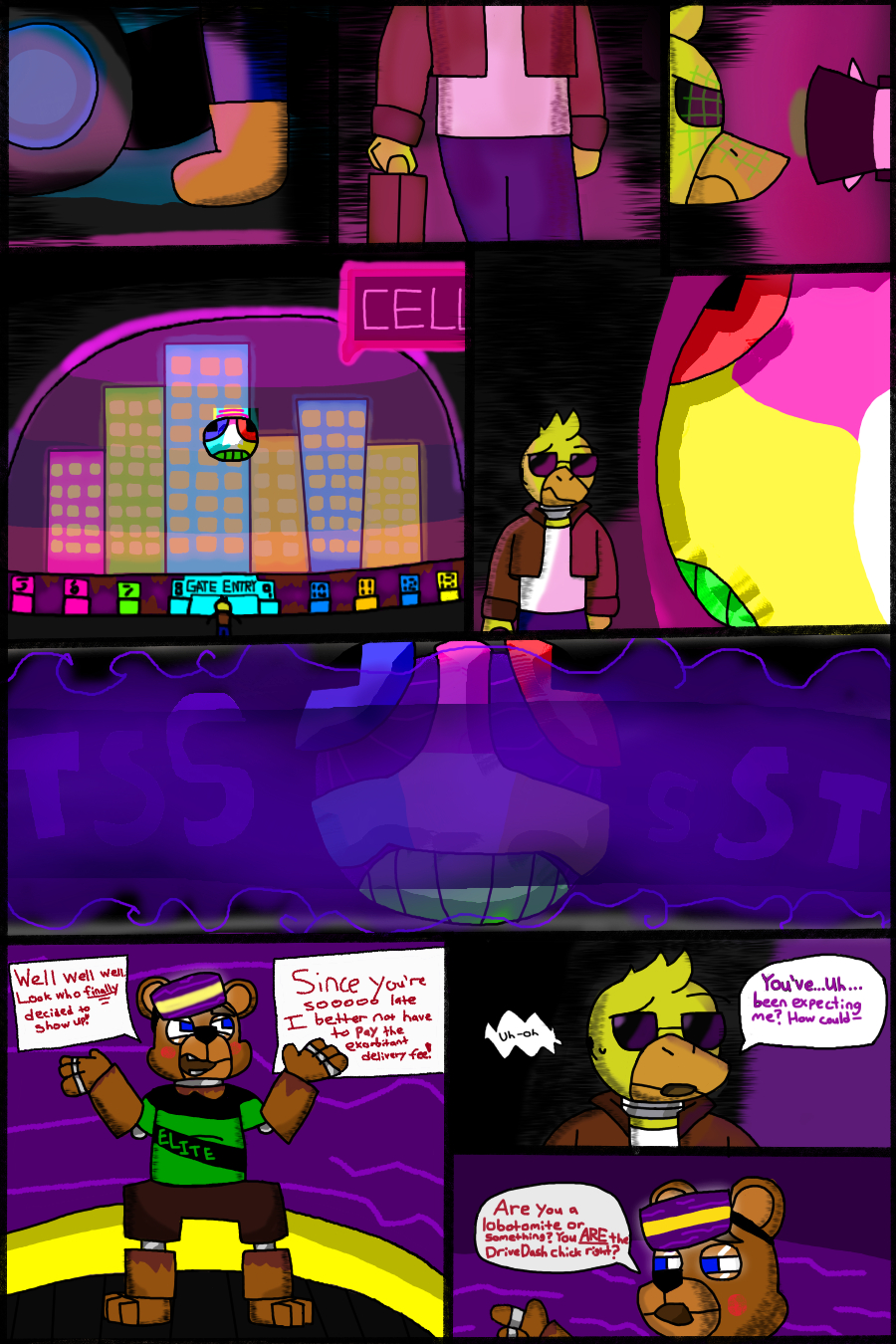 Freddy Raspberry Fighting Five Fight's with Freddy's 1.2 by GummyStarshipII on DeviantArt