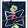 invader zim card 1