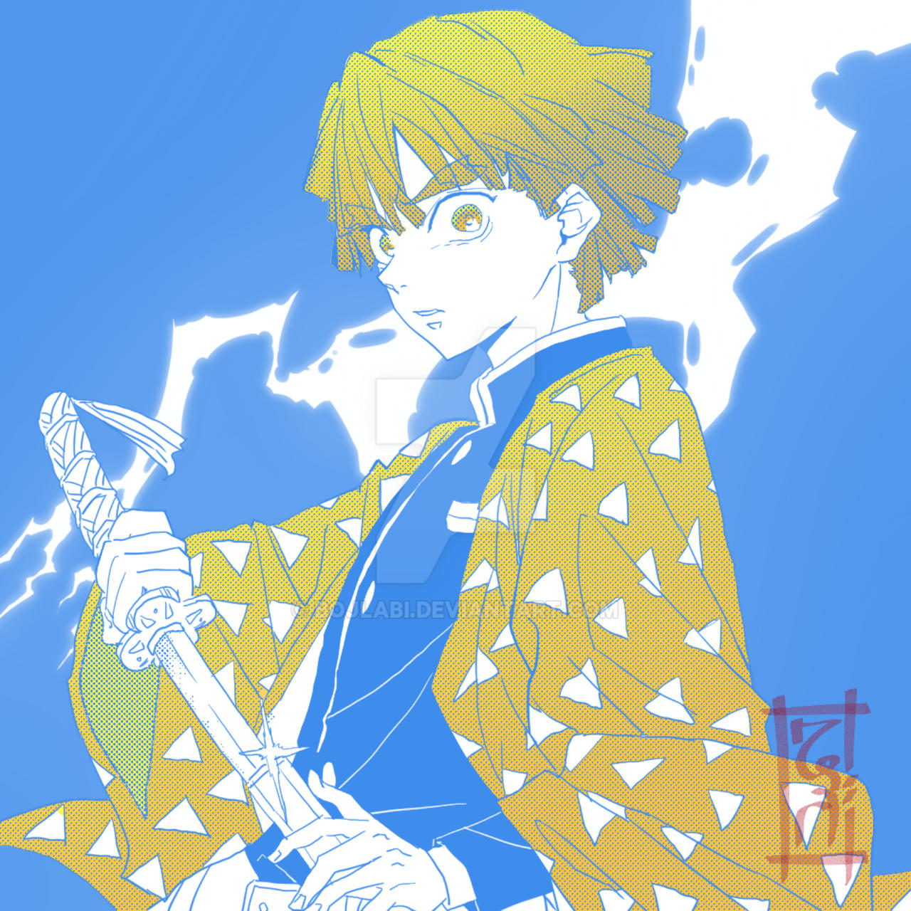 Zenitsu Agatsuma Fanart By Bojlabi On DeviantArt zenitsu-agatsuma-fanart-by-bojlabi-on-deviantart