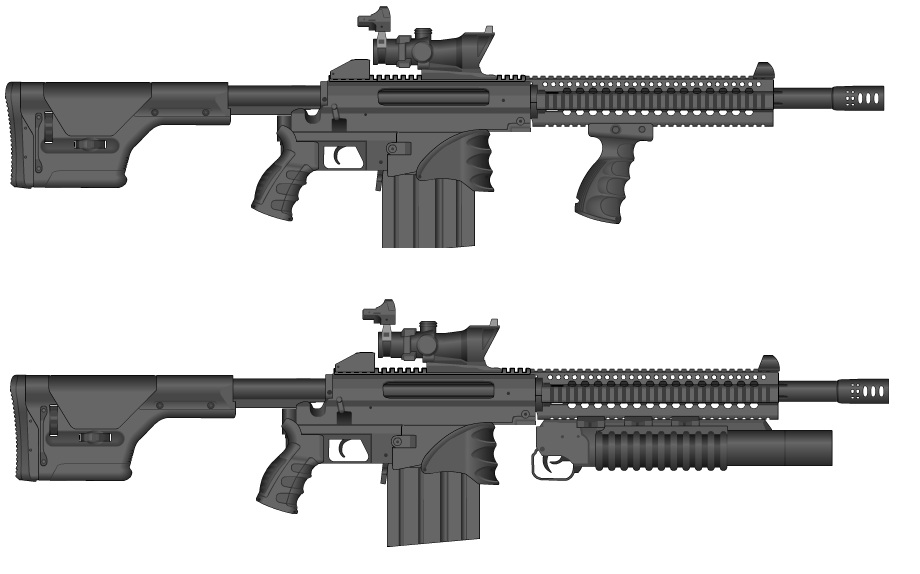 HEAVY ASSAULT RIFLE by GMG5000 on DeviantArt