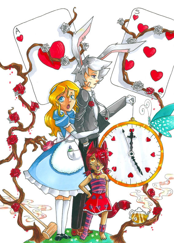 Alice In Wonderland By Ambrouillamini On Deviantart Alice In Wonderland By Ambrouillamini On Deviantart