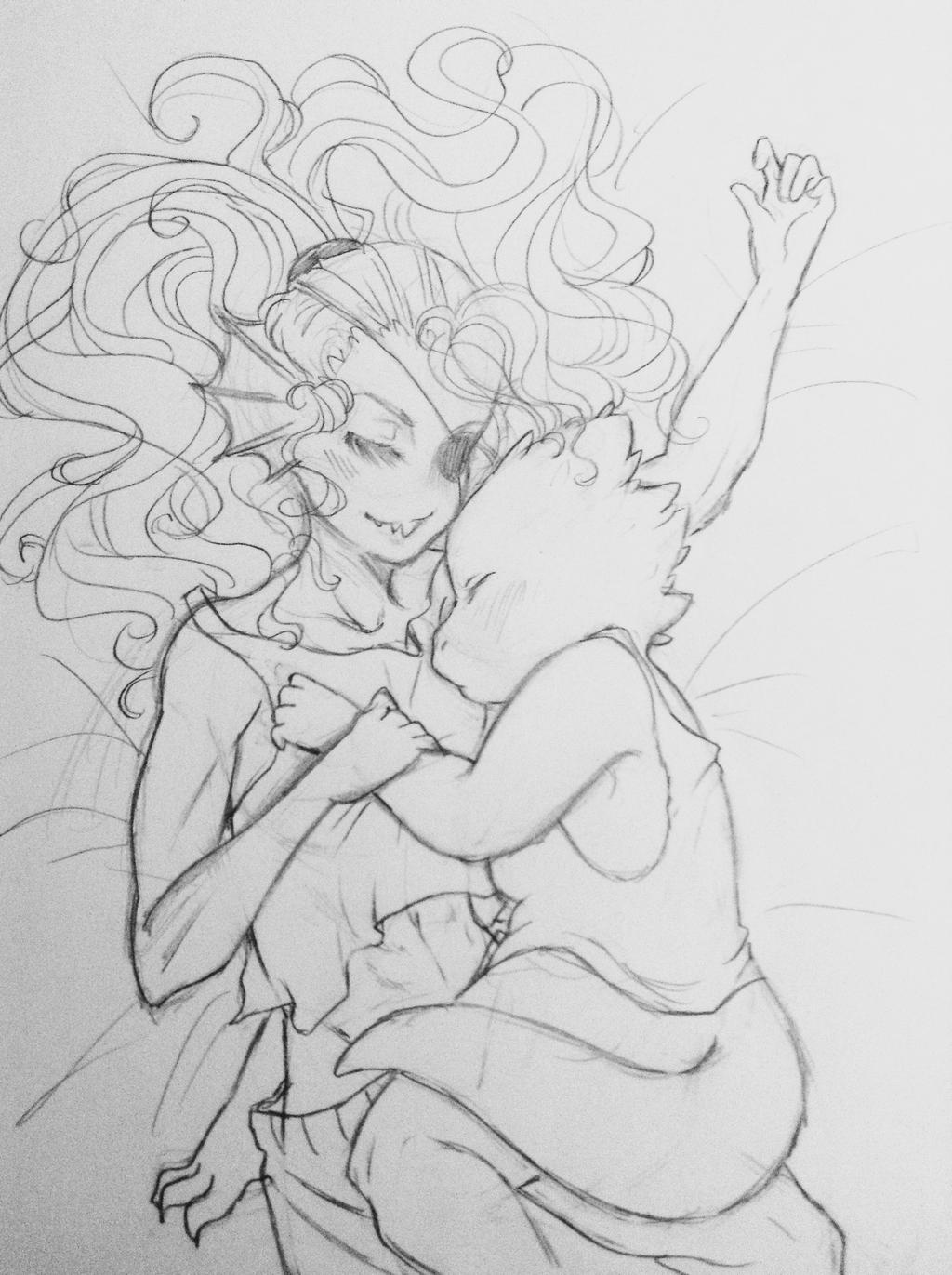 Sleepy Alphyne sketch~