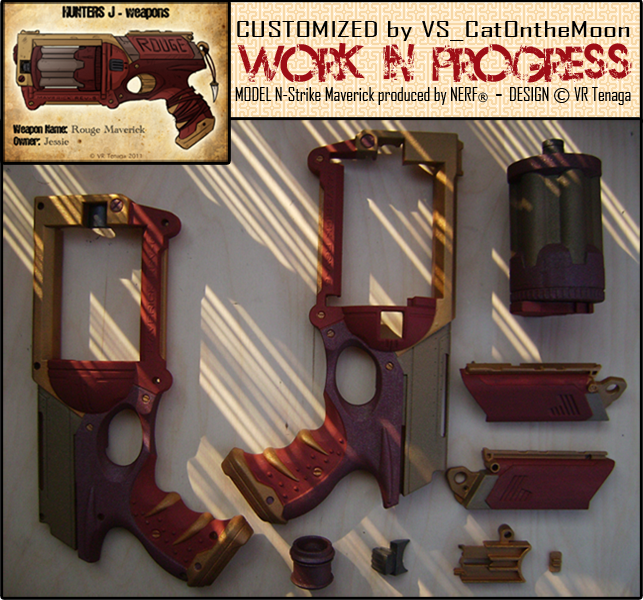 Hunters J-Rouge Maverick CUSTOM W.I.P. by vs-catonthemoon