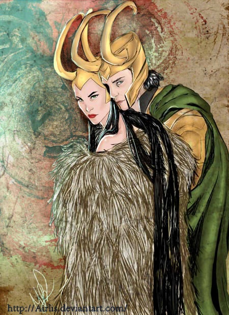 Lady Loki and Loki