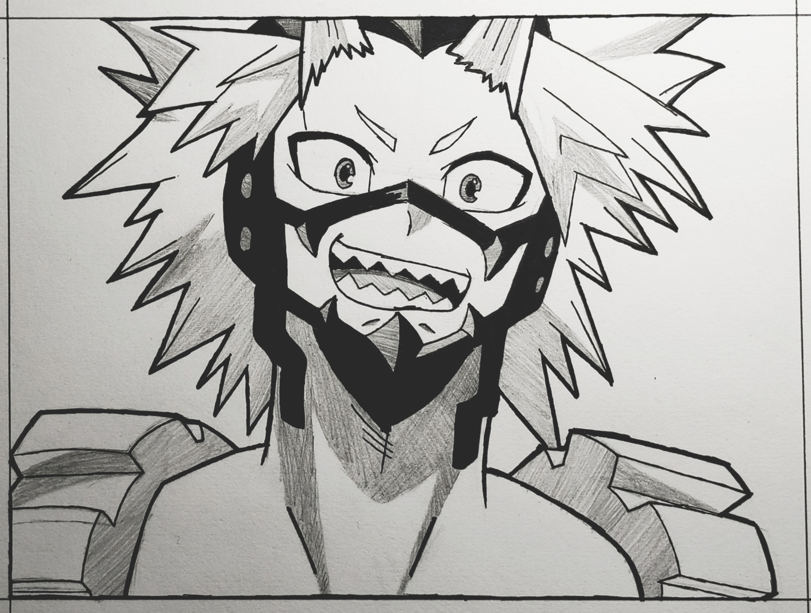 Eijiro Kirishima - Red Riot by PonzisColoringPages on DeviantArt