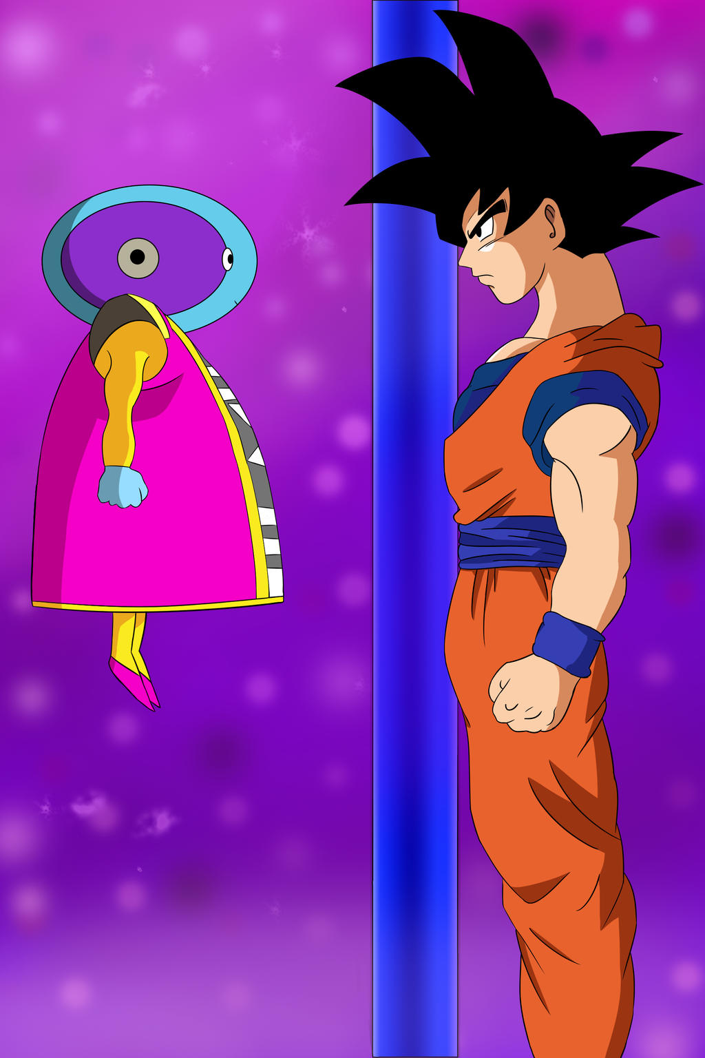 Goku vs Zen-oh by Xzeanix on DeviantArt