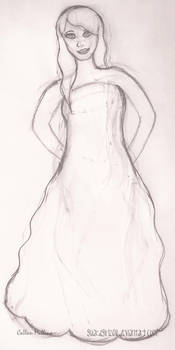 princess colleen sketch