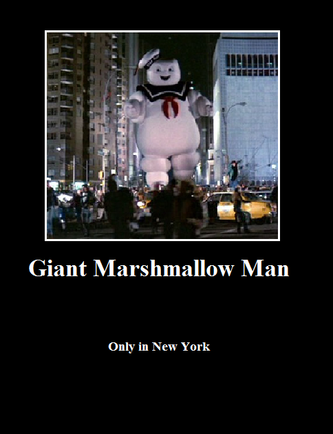 Giant Marshmallow Man